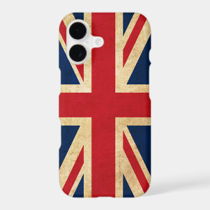 Vintage Grunge United Kingdom Flag Union Jack