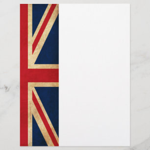 Vintage Grunge United Kingdom Flag Union Jack Flyer