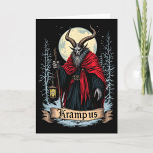 Vintage Gruss Vom Krampus Christmas Eve Naughty Ki Card