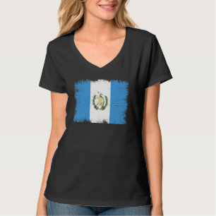Vintage Guatemala Flag Guatemalan Independence Day T-Shirt