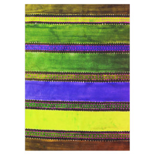 Vintage Guatemala Rainbow Tablecloth