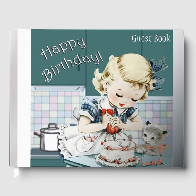 Vintage Guest Book (Front)