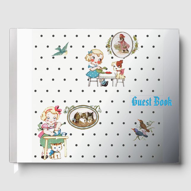 Vintage Guest Book (Front)