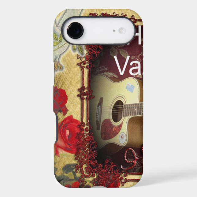 Vintage Guitar: African Brown Beauty Valentine Day (Back)