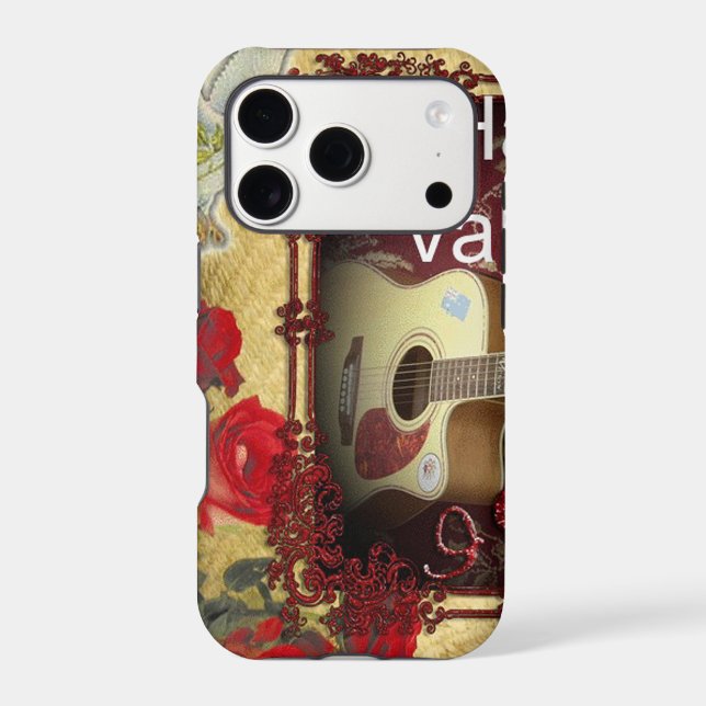 Vintage Guitar: African Brown Beauty Valentine Day (Back)