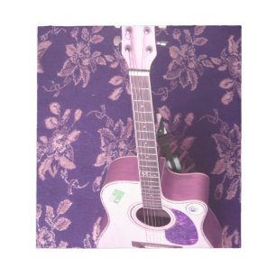 Vintage Guitar: African Vibe Style Dream Notepad
