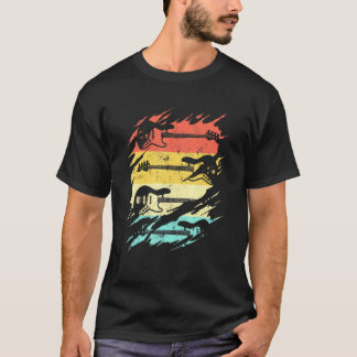 Vintage Guitar For Men Women Music Band Guitarist T-Shirt