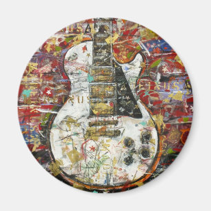 Vintage guitar - magnet