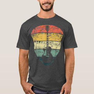 Vintage Guitar Pick Guitarist Lover Instrument Ele T-Shirt
