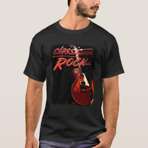 Vintage Guitar player Classic Rock Guitarist T-Shirt