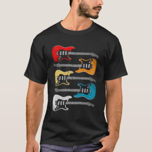 Vintage Guitar Player Gift for Guitarists T-Shirt