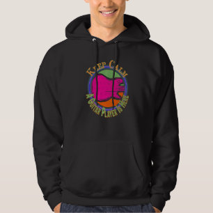 Vintage Guitar Retro Style For Guitarist Hoodie