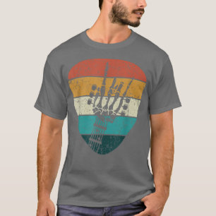 Vintage Guitar shirt, Rock & Roll Skeleton Guitar T-Shirt