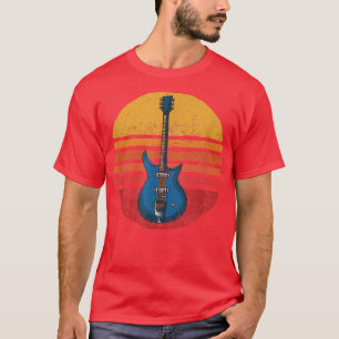 Vintage Guitar Tee Guitar Players Music Band Guita