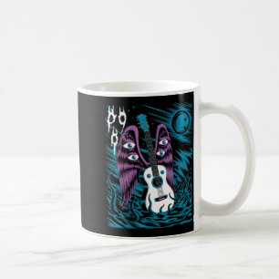 Vintage Guitar Wings Rock Music Fantasy Artwork Fu Coffee Mug