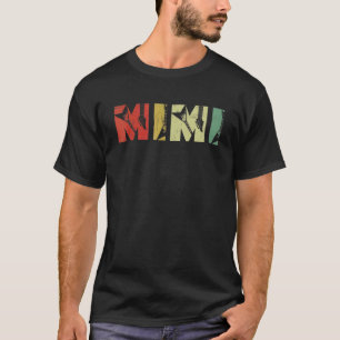 Vintage Guitar Women Music Mimi Guitarist Mother's T-Shirt