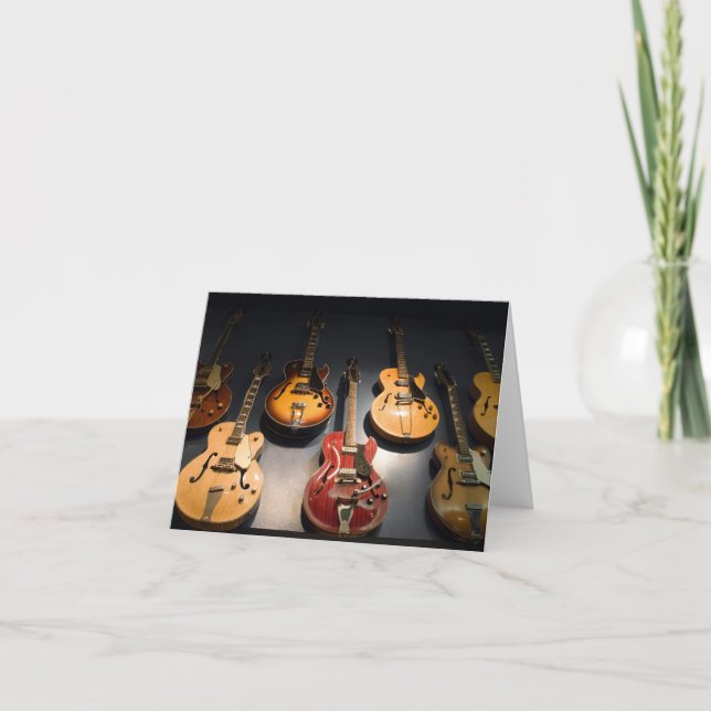 Vintage Guitars Card (Front)