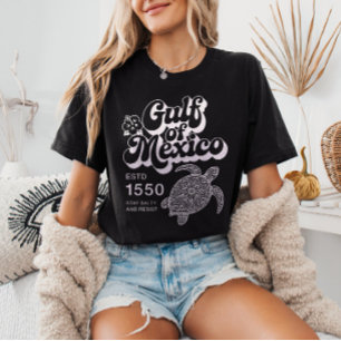 Vintage Gulf Of Mexico 1550 Stay Salty and Resist  T-Shirt