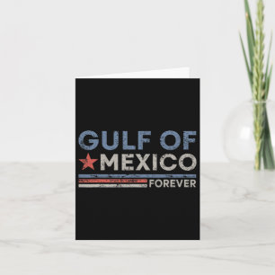 Vintage Gulf Of Mexico Forever  Card