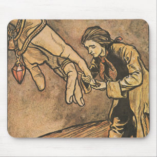 Vintage Gulliver's Travels by Arthur Rackham Mouse Mat
