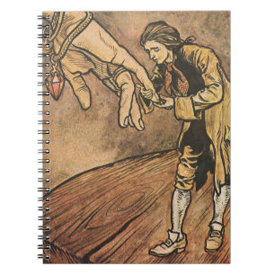 Vintage Gulliver's Travels by Arthur Rackham Notebook