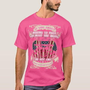 Vintage Gun Control Willing To Fight Skeleton Do N T-Shirt