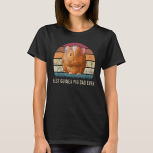 Vintage Guniea Pig Dad Rodent Rat T-Shirt