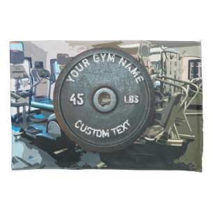 Vintage Gym Owner or User Fitness 45 Pounds Funny Pillowcase