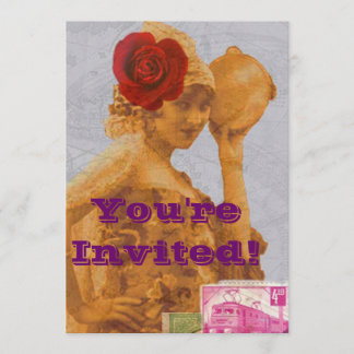 Vintage Gypsy Invitation