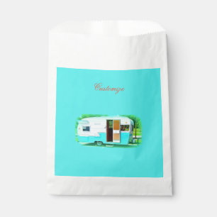 Vintage gypsy trailer Thunder_Cove On caravan Favour Bags
