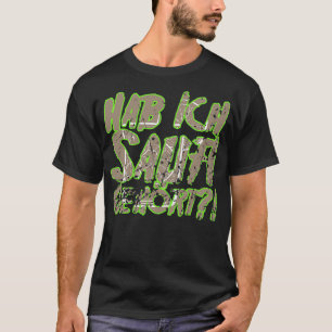 Vintage hab I booze belongs to party costume T-Shirt