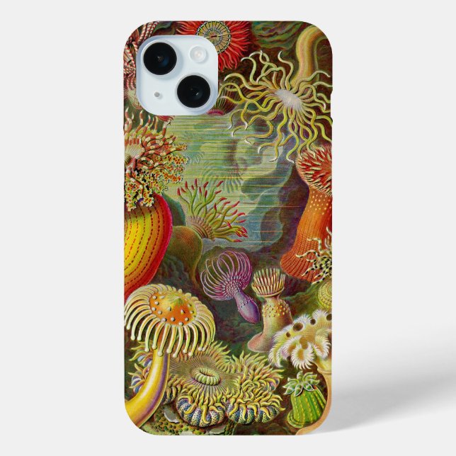 Vintage Haeckel Anemones Case-Mate iPhone Case (Back)