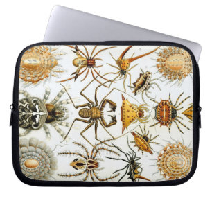 Vintage Haeckel Bugs & Spiders Laptop Sleeve