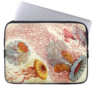 Vintage Haeckel Jellyfish Laptop Sleeve