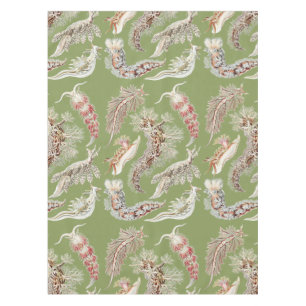 Vintage Haeckel Nudibranch Ocean Art Tablecloth