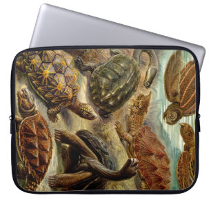 Vintage Haeckel Turtles Laptop Sleeve