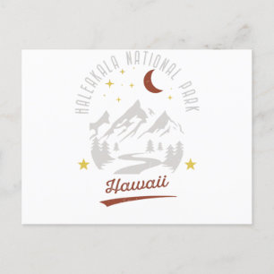 Vintage Haleakala National Park Hawaii Postcard