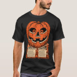 Vintage Halloween - 1920s Jack O Lantern Shirt<br><div class="desc">1920s Halloween design - from an old fortune telling game.  Very high quality,  high resolution graphic!</div>