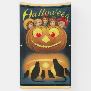 Vintage Halloween Banner