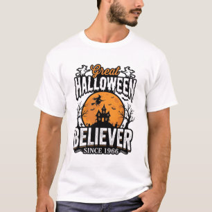 Vintage Halloween Believer Since 1966 Graphic_1 T-Shirt