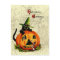 Vintage Halloween Black Cat Postcard