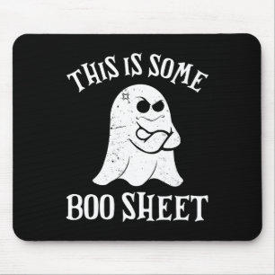 Vintage Halloween Boo This Is Some Boo Sheet Mouse Mat