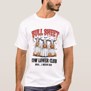 Vintage Halloween Bull Sheet T-Shirt