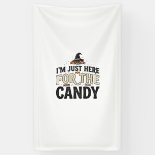 Vintage Halloween Candy Witch Hat Shirt Design_1 Banner
