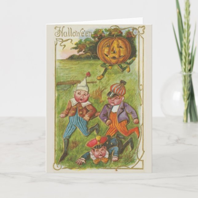 Vintage Halloween Card (Front)