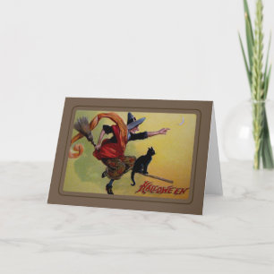 Vintage Halloween Card