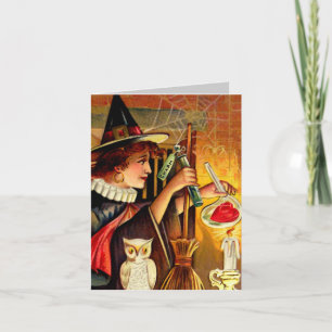 Vintage Halloween Card