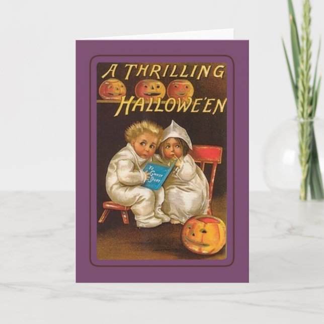 Vintage Halloween Card (Front)