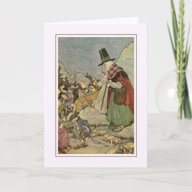 Vintage Halloween Card (Front)