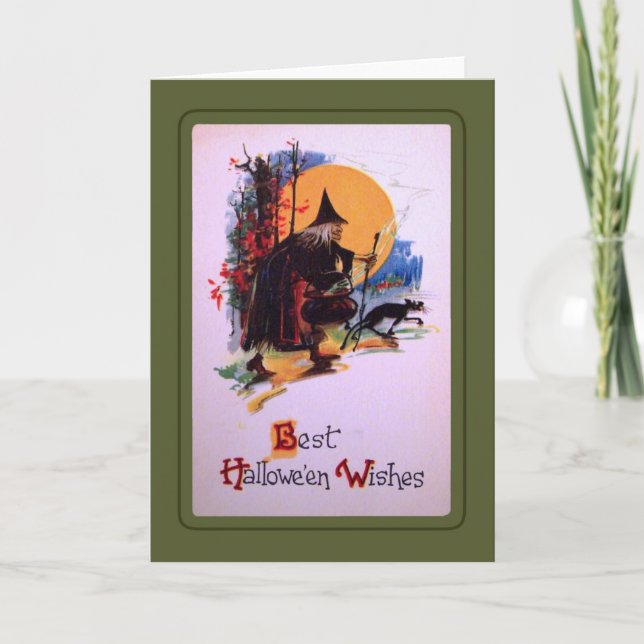 Vintage Halloween Card (Front)